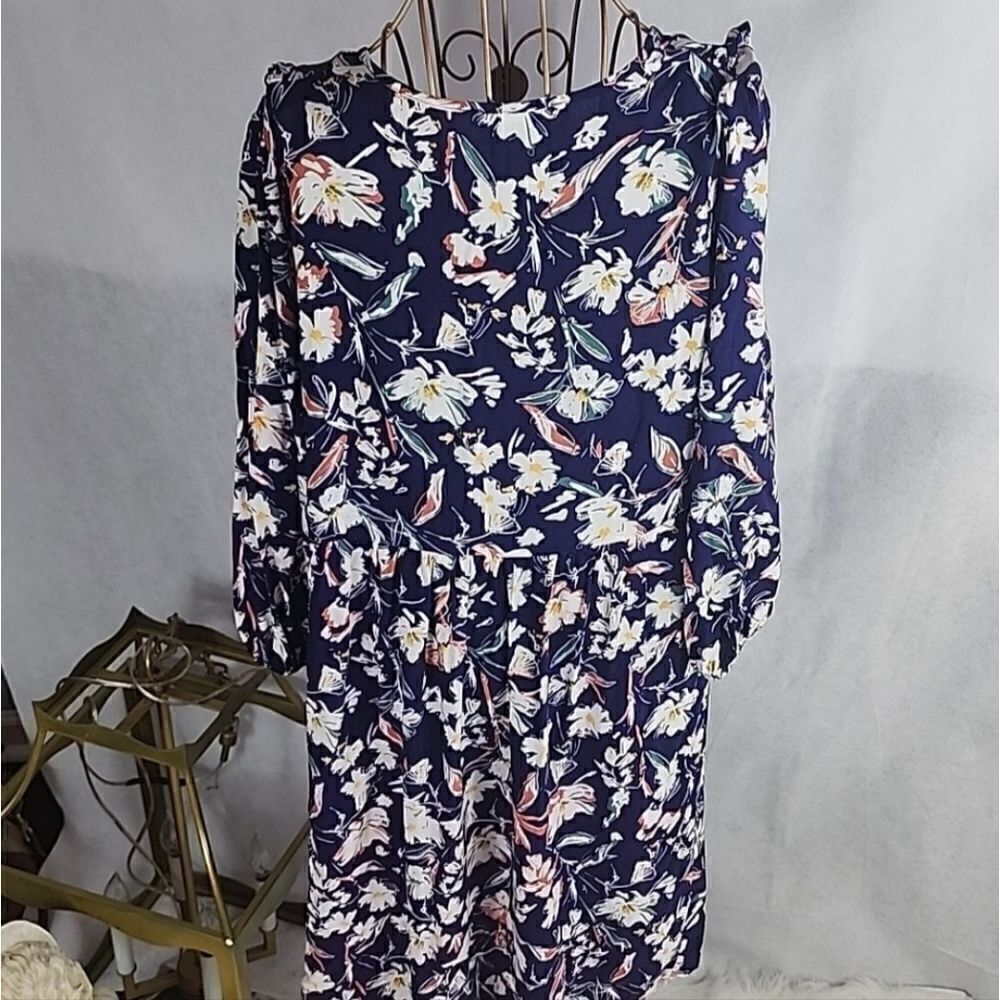 Floral Ces Femme Boho Dress Size L
